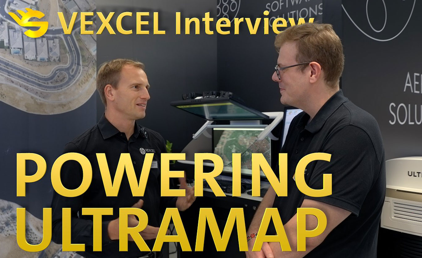 Vexcel zeigt mit UltraMap skalierbare Workflows für die Luftbild-Photogrammetrie