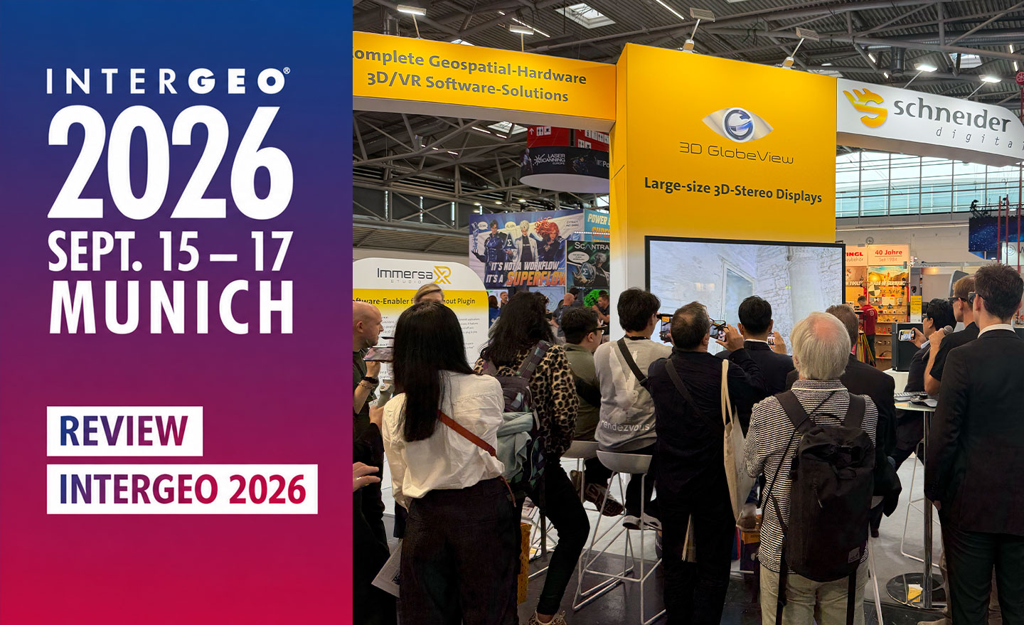 Review INTERGEO 2026: Geospatial trifft 3D-Stereo und VR